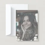 Death Ceremony Invitation Card - Image 2